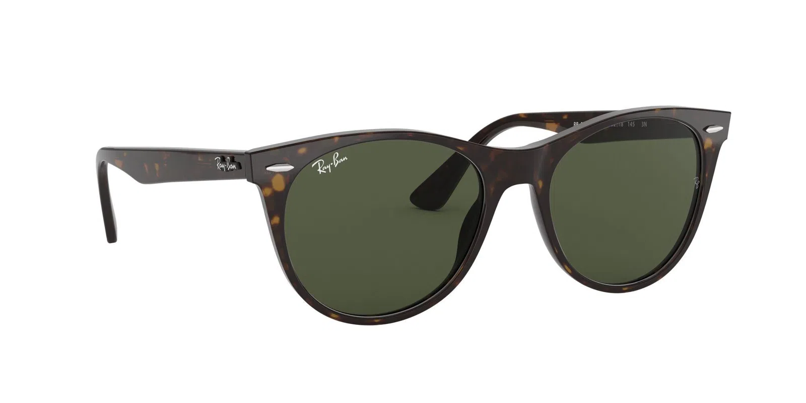 Ray-Ban Wayfarer Ii 2185 Sunglasses - Havana On Trasparent Light Bro - view 12